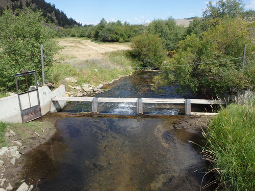 GDMBR: Marsh Creek merges with Upper Little Prickly Pear Creek to form Prickly Pear Creek.